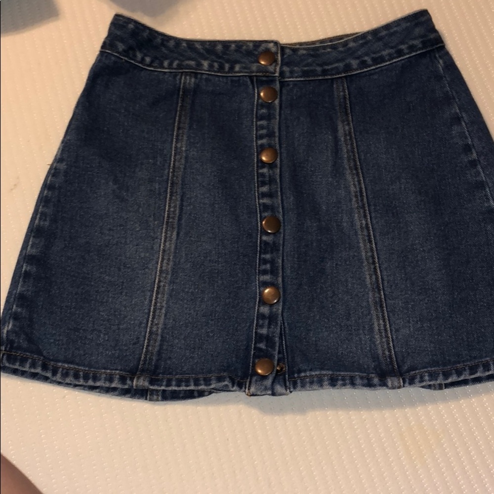 Denim skirt